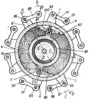 Coupling for Misalignment Shafts - Cross Section through the Fourth Variant of the Coupling