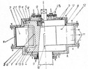 Rotary Hydraulic Servomotor - Axial Section