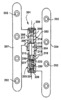 Adjustable elastic hinge - first way to achieve a adjustable elastic compensated hinge