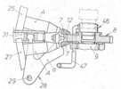 Burring and Bearding Device of gears - partial Schema with Double Unit and Follower Automatic Take Back