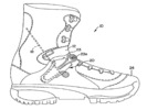 Double Action Buckle - side view of a light snowboard boot