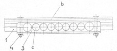 Electric Cables Fixture - Frontal View