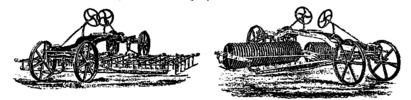 Fowler's steam and steam-roller harrow