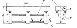 Calibration facility for linear transducers - The frame assembly mounted mass measurement