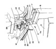 Decorative stitching device for execution on different items,in particularly leather - Perspective view of a detail of the device