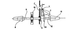 Electrical control device for locking / unlocking a lock with panic function - Side view of a lock according to the invention