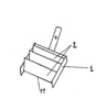 Dustpan - Perspective View in Opened Position