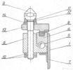 Autoclave with Locking Ring on the Bearing - Partial Section