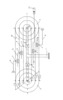 Balanced telescopic arm - Structural diagram of a balanced telescopic arm according to the invention