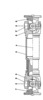 Cardan Shaft Axial View and Section