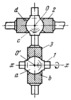 FIVE-MOTION JOINT WITH TWO BARREL-SHAPED HEADS