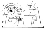 LEVER-AND-RATCHET-TYPE KEY MECHANISM