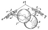 CONTACTING LEVER MECHANISM WITH CONTACTING SPHERICAL SURFACES