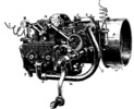 Motor of the Dietrich-car