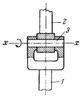 SINGLE-MOTION TURNING KINEMATIC PAIR WITH A FIXED INTERMEDIATE SHAFT