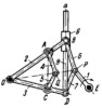 LINK-GEAR MECHANISM FOR OBTAINING TWO PARALLEL DIRECTIONS