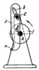 THREE-BAR SLOTTED-LINK OPERATING CLAW MECHANISM OF A MOTION PICTURE CAMERA