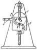 THREE-BAR SLOTTED-LINK OPERATING CLAW MECHANISM OF A MOTION PICTURE CAMERA