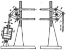 LINK-GEAR OSCILLATING CYLINDER MECHANISM WITH A PARALLEL-CRANK LINKAGE