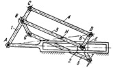SLIDER-CRANK MECHANISM WITH ATTACHED PARALLELOGRAMS