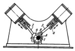 ECCENTRIC-TYPE SLIDER-CRANK ENGINE MECHANISM WITH ATTACHED CONNECTING ROD AND SLIDER