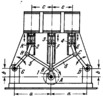 SLIDER-CRANK MECHANISM OF A THREE-CYLINDER ENGINE