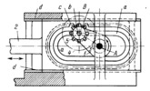 LEVER-GEAR MECHANISM WITH A COMPLEX RACK