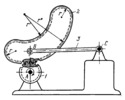 LEVER-GEAR MECHANISM WITH A COMPLEX GEAR