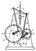 LEVER-GEAR MECHANISM WITH VARIABLE SLIDER MOTION