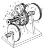 LEVER-GEAR PLANETARY MECHANISM WITH NONUNIFORM VELOCITY OF THE DRIVEN LINK