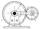 THREE-LINK EXTERNAL CIRCULAR PLANETARY TOOTHED GEARING