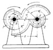 THREE-LINK TOOTHED GEARING WITH A THREE-STAGE TRANSMISSION RATIO