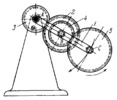 PLANETARY GEARING MECHANISM WITH ONE SUN AND THREE PLANET GEARS