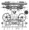 GEARING MECHANISM FOR DRIVING TWO SHAFTS INTERMITTENTLY AND ALTERNATELY