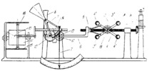 RACK-AND-PINION MECHANISM OF A CENTRIFUGAL RECORDING TACHOMETER