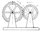 THREE-LINK TOOTHED GEARING WITH DWELLS OF THE DRIVEN GEAR