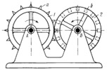 THREE-LINK TOOTHED GEARING WITH SHORT DWELLS OF THE DRIVEN GEAR