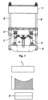 Forming press with beam