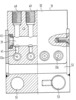 B-B section view