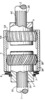 Coupling when suffers a temporary impact charge