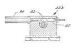 Section view of the mechanism