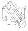 Top view of the machine for destruction of metallic pieces