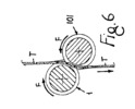 The cross section according to VI-VI of Figure 5 showing other details of the screws.