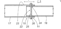 Details of the adjustment roller support arm