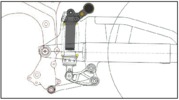 Honda Pro-Link suspension mechanism.