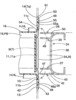 Column cover when the airbag is activated