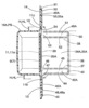 Column cover when the airbag of the second example is operating