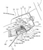 Direction column with airbag of the third setup