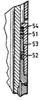 Partial cross section view of the drill pipe.2