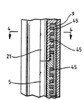 Drill pipe in which grooved bearings are used